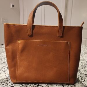 Portland Leather Tan Tote Bag